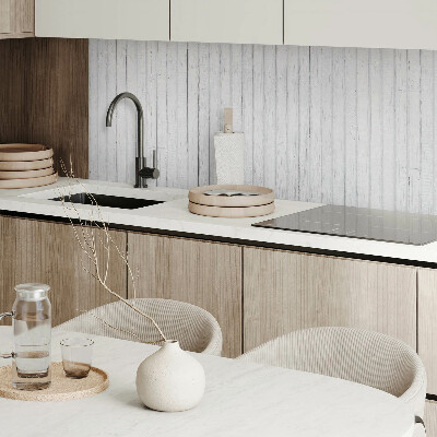 Rectangular wall panel Vertical wood grain