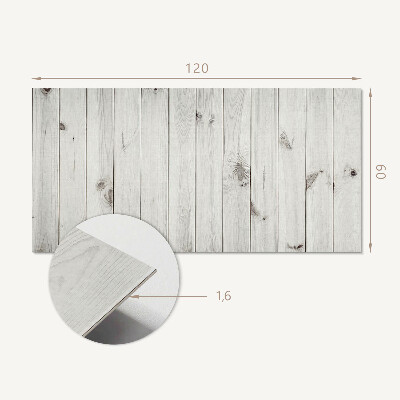 Rectangular wall panel Wooden knot pattern