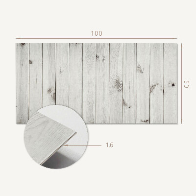 Rectangular wall panel Wooden knot pattern