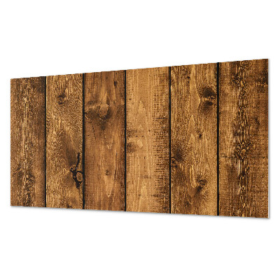 Rectangular bathroom wall panel Wooden boards with a unique texture