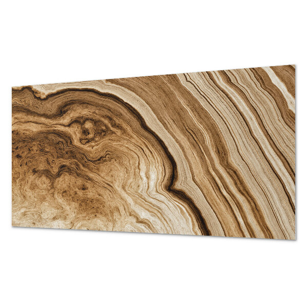 Rectangular wall panel Wood-inspired patterns