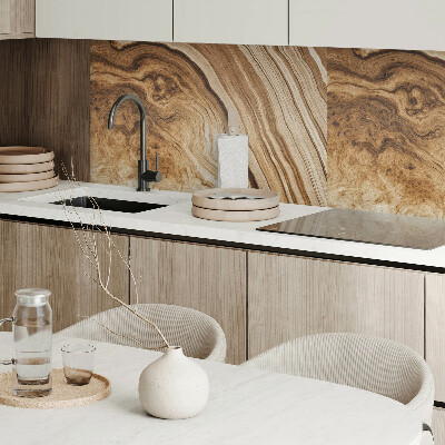 Rectangular wall panel Wood-inspired patterns