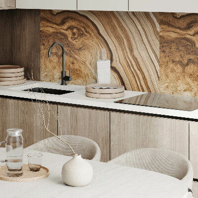 Rectangular wall panel Wood-inspired patterns