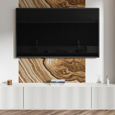 Rectangular wall panel Wood-inspired patterns