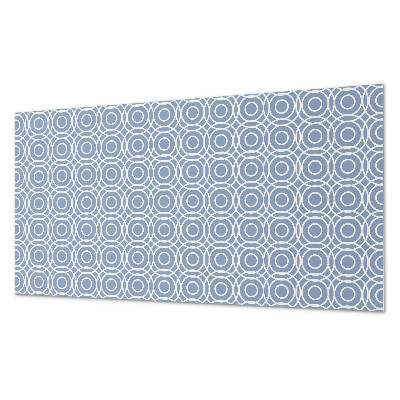 Rectangular decorative wall panel Geometric style circle pattern