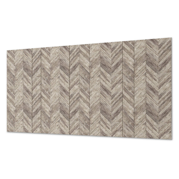 Rectangular bathroom wall panel Herringbone style board