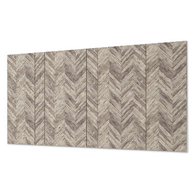 Rectangular bathroom wall panel Herringbone style board