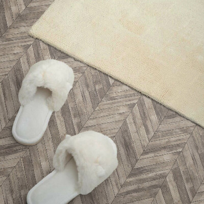 Rectangular bathroom wall panel Herringbone style board