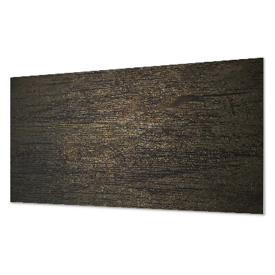 Rectangular decorative wall panel Wood pattern with graphics