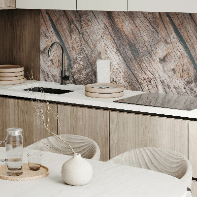 Rectangular wall panel Wood pattern with drawings