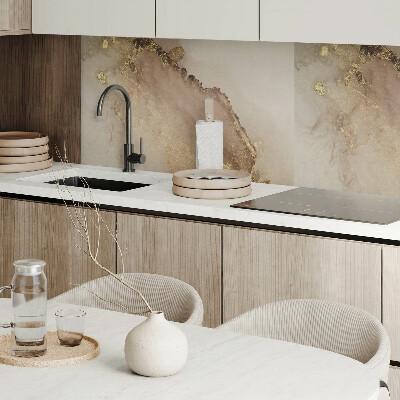Rectangular wall panel Abstract motif with spots