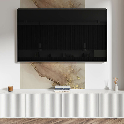 Rectangular wall panel Abstract motif with spots