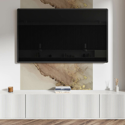 Rectangular wall panel Abstract motif with spots