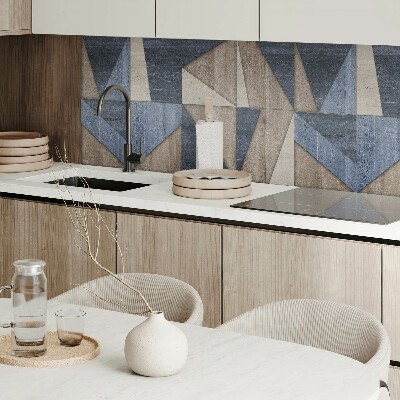 Rectangular wall panel Modern geometric motif