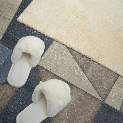 Rectangular wall panel Modern geometric motif