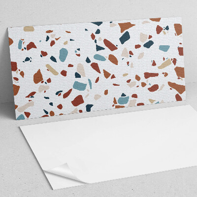 Rectangular decorative wall panel Mosaic style of abstraction