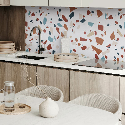 Rectangular decorative wall panel Mosaic style of abstraction