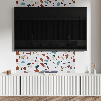 Rectangular decorative wall panel Mosaic style of abstraction