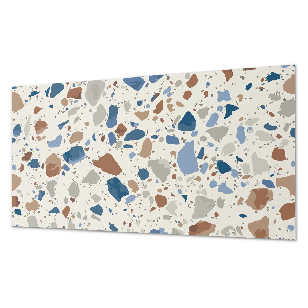 Rectangular wall panel Natural stone motif