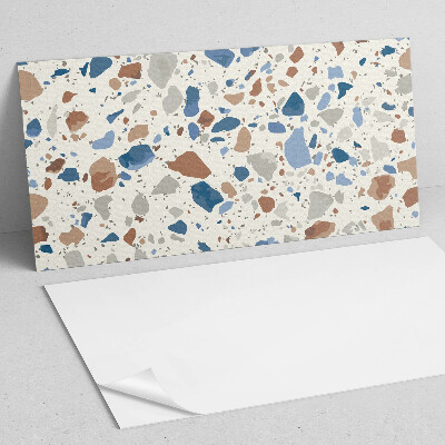 Rectangular wall panel Natural stone motif