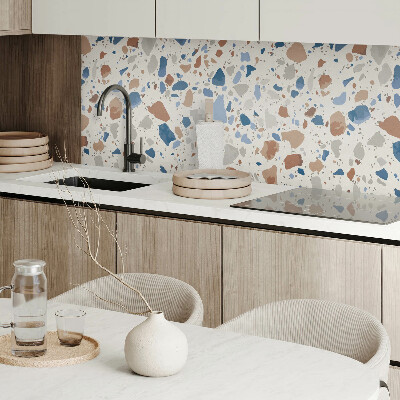Rectangular wall panel Natural stone motif