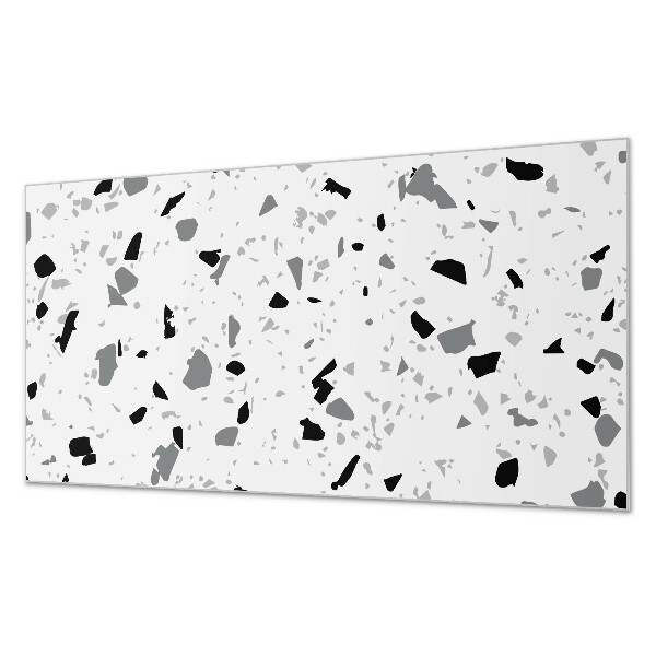 Rectangular wall panel Abstract style stone pattern