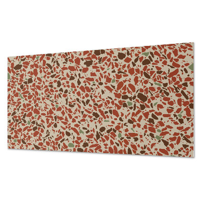 Rectangular wall panel Stone pattern in an abstract style
