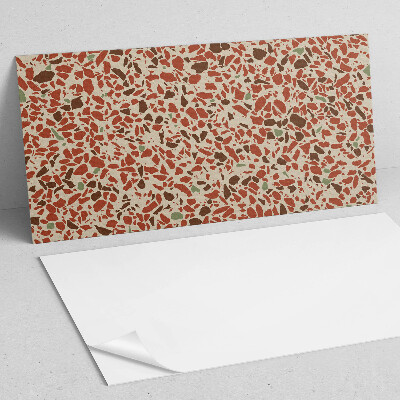 Rectangular wall panel Stone pattern in an abstract style