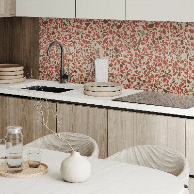 Rectangular wall panel Stone pattern in an abstract style