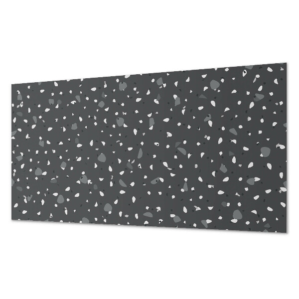 Rectangular bathroom wall panel Delicate dots in various shades