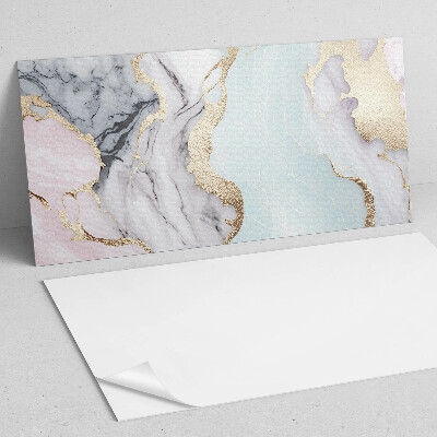 Rectangular decorative wall panel Abstract stone motif