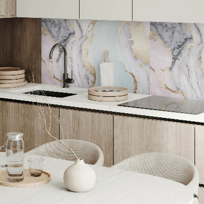 Rectangular decorative wall panel Abstract stone motif