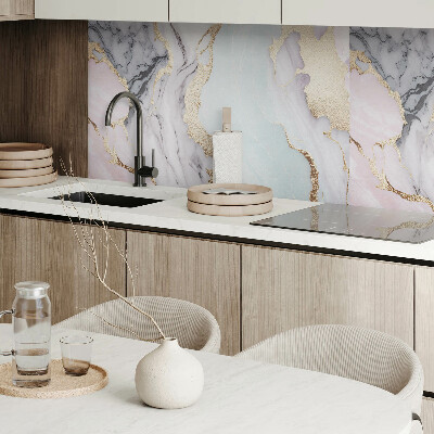 Rectangular decorative wall panel Abstract stone motif