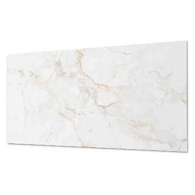Rectangular bathroom wall panel Marble motif in an elegant style