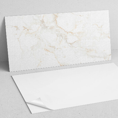 Rectangular bathroom wall panel Marble motif in an elegant style