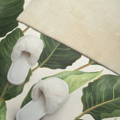Rectangular decorative wall panel Tropical leaf pattern