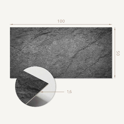Rectangular bathroom wall panel Natural stone pattern