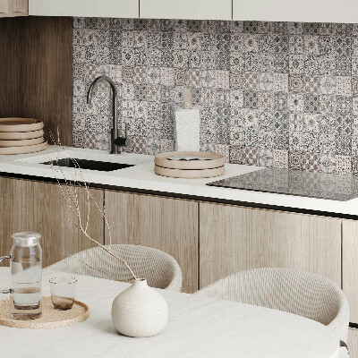 Rectangular wall panel Mosaic patterns