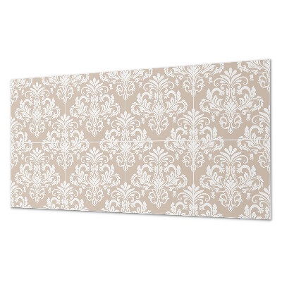 Rectangular bathroom wall panel Stylish botanical motif