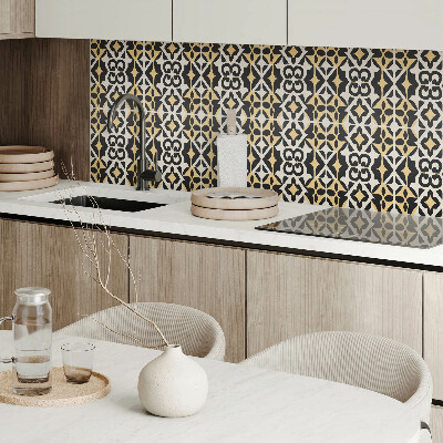 Rectangular wall panel Geometric patterns