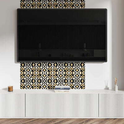 Rectangular wall panel Geometric patterns