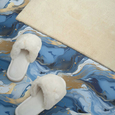 Rectangular wall panel Moving abstract waves