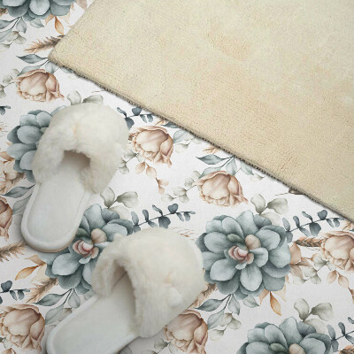 Rectangular wall panel Floral motif