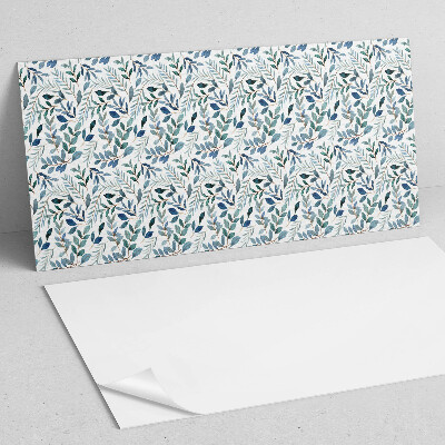 Rectangular decorative wall panel Plant motif