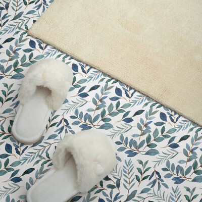 Rectangular decorative wall panel Plant motif