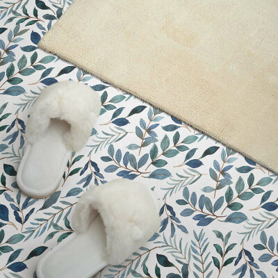 Rectangular decorative wall panel Plant motif