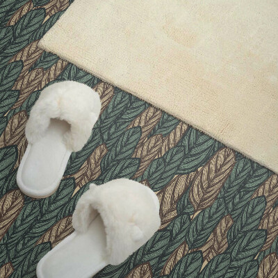 Rectangular wall panel Leaves in a flat arrangement