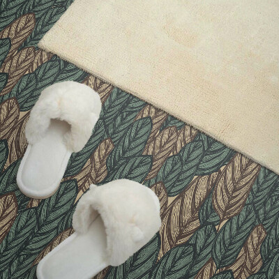 Rectangular wall panel Leaves in a flat arrangement