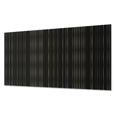 Rectangular bathroom wall panel Vertical rhythmic stripes