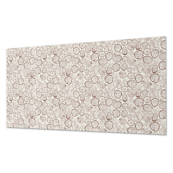 Rectangular wall panel Round jars in various shapes